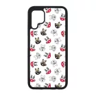 Cuki kávé és kutya mintás Huawei P40 Lite tok