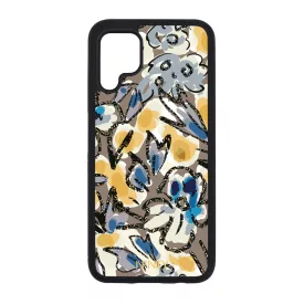 Művészi kék virágzás Huawei P40 Lite tok