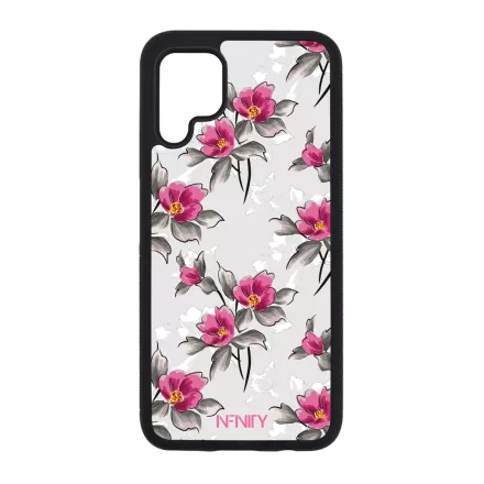 Szépséges pink virágok Huawei P40 Lite tok
