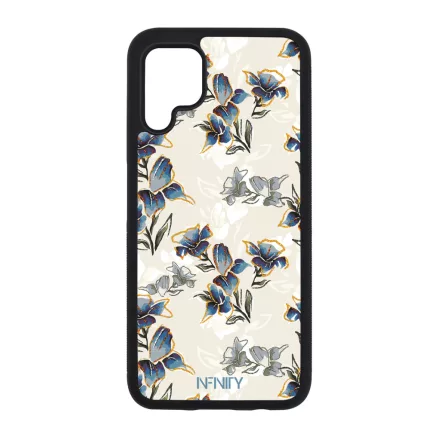 Kék és arany tavaszi virágzás Art Huawei P40 Lite tok