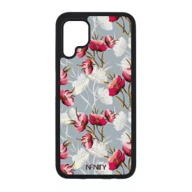 Szépséges piros tavaszi virágok Huawei P40 Lite tok