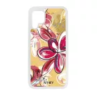 Absztrakt pink virágos Art Huawei P40 Lite tok