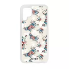 Művészi kék piros virágok Huawei P40 Lite tok