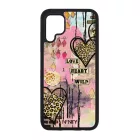 Street Art szív leopárd mintás Huawei P40 Lite tok