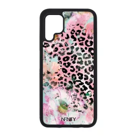 Pink virágos leopárd Huawei P40 Lite tok