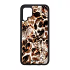 Különleges aranyló virágos zsiráf Huawei P40 Lite tok