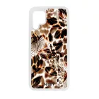 Különleges aranyló virágos zsiráf Huawei P40 Lite tok