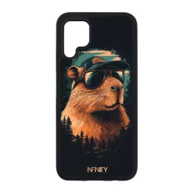 Laza Napszemüveges capybara Huawei P40 Lite tok