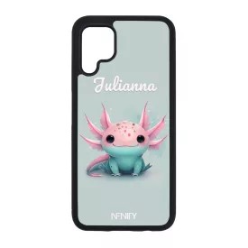 Névvel kérhető - Cuki pasztell Axolotl Huawei P40 Lite tok