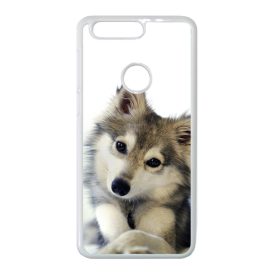 kutyás kutyus Huawei P Smart fehér tok