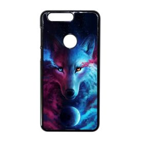 farkas wolf galaxis galaxy Huawei P Smart fekete tok