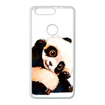 panda pandás Huawei P Smart fehér tok