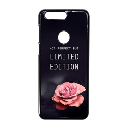 i am Not Perfect But Limited edition viragos rose rozsas Huawei P Smart fehér tok