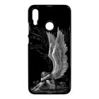 angyal angyalos fekete bukott Huawei P Smart 2019 fekete tok