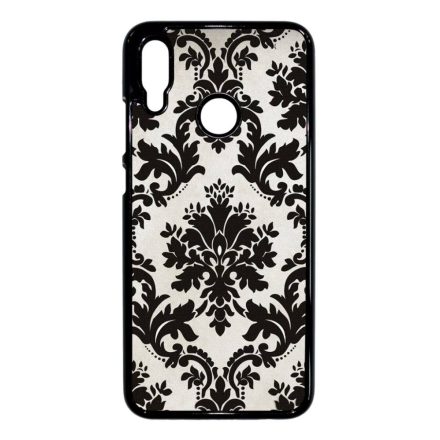 vintage fekete fehér Huawei P Smart 2019 fekete tok