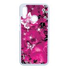 pillangó pillangós lepke lepkés Huawei P Smart 2019 fekete tok