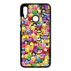 emoji Huawei P Smart 2019 fekete tok