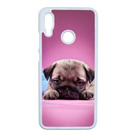 kölyök kutyus francia bulldog kutya Huawei P Smart 2019 fehér tok