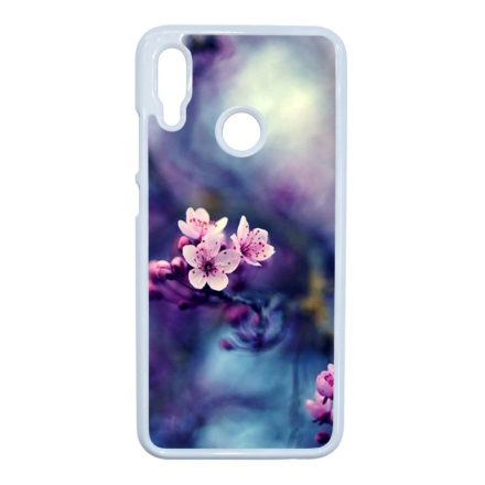 tavasz virágos cseresznyefa virág Huawei P Smart 2019 fehér tok