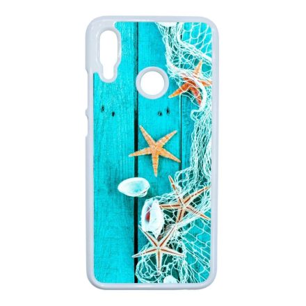 Tengeri csillag kagyló nyár Huawei P Smart 2019 fehér tok