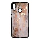 márvány márványos marble csajos Huawei P Smart 2019 fehér tok