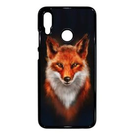 róka rókás fox Huawei P Smart 2019 fekete tok