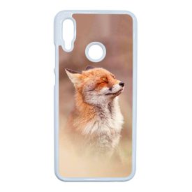 róka rókás fox Huawei P Smart 2019 fehér tok