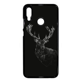 szarvas szarvasos agancs őszi Huawei P Smart 2019 fekete tok