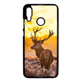 szarvas szarvasos agancs őszi Huawei P Smart 2019 fekete tok