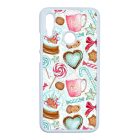 téli karácsonyi csajos mintás Huawei P Smart 2019 fehér tok