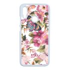 pillangós lepkés virág mintás Huawei P Smart 2019 fehér tok