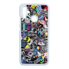 NASA matricabomba astronaut űrhajós stickerbomb Huawei P Smart 2019 fekete tok