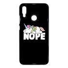 NOPE unikornis unicorn egyszarvú Huawei P Smart 2019 fekete tok