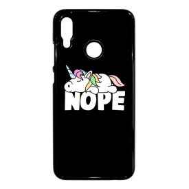 NOPE unikornis unicorn egyszarvú Huawei P Smart 2019 fekete tok
