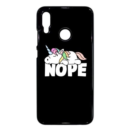 NOPE unikornis unicorn egyszarvú Huawei P Smart 2019 fekete tok