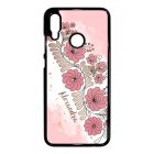 Kérd a neveddel - RoseGold Matyó magyar mintás hungarian folk Huawei P Smart 2019 fehér tok