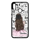 Kérd a Neveddel - LOVE Girl szerelem valentin napi Huawei P Smart 2019 tok