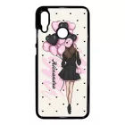 Kérd a Neveddel - Ballon Girl - Pink szerelem valentin napi Huawei P Smart 2019 tok