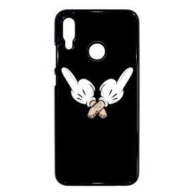 Anti social Mickey Antisocial Antiszocialis Meno Trendi Huawei P Smart 2019 tok