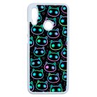 Halloween Macskak - Blue Huawei P Smart 2019 tok