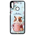 Kakaós hörcsög - Téli mintás Huawei P Smart 2019 tok