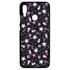 Cuki karácsonyi díszek mintás Huawei P Smart 2019 tok