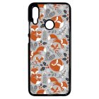 Szépséges téli róka mintás Huawei P Smart 2019 tok