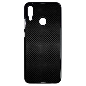 Speaker fekete metál mintás Huawei P Smart 2019 tok