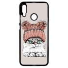 Cuki sapkás cica Huawei P Smart 2019 tok