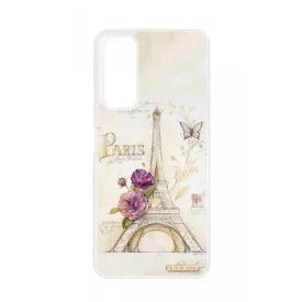 vintage párizs párizsi eiffel torony tornyos Huawei P Smart 2021 tok