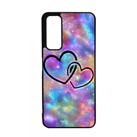 szerelem szerelmes szíves szivecskés hipster Huawei P Smart 2021 tok