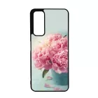 virágos tavaszi vintage rózsaszín rózsás Huawei P Smart 2021 tok