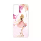 virágos fashion menyasszony párizs paris eiffel torony tavaszi Huawei P Smart 2021 tok