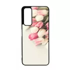 virágos tulipános tavaszi Huawei P Smart 2021 tok